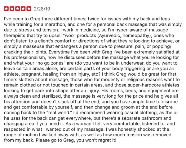 Latest Yelp Review
